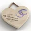 Vivid Squid Small Heart Plaque - Lives at the Stables