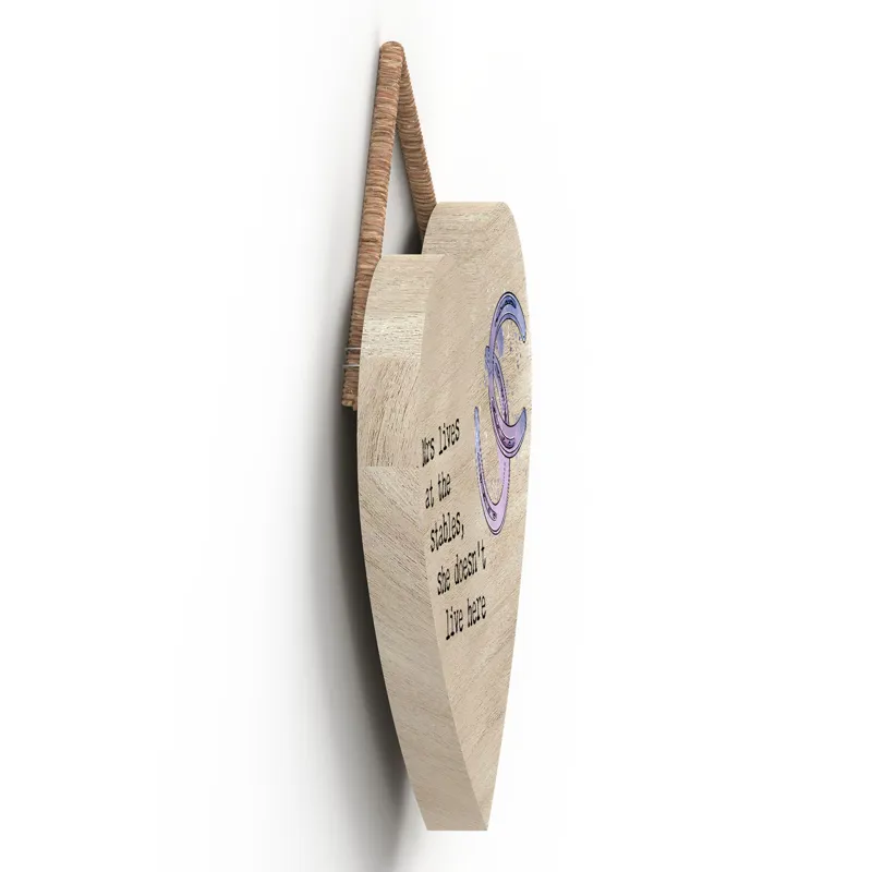 Vivid Squid Small Heart Plaque - Lives at the Stables-4