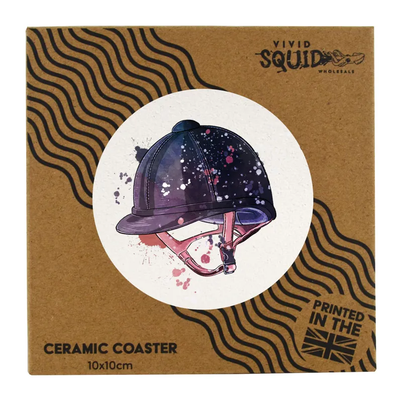 Vivid Squid Ceramic Coaster - High Maintenance-1