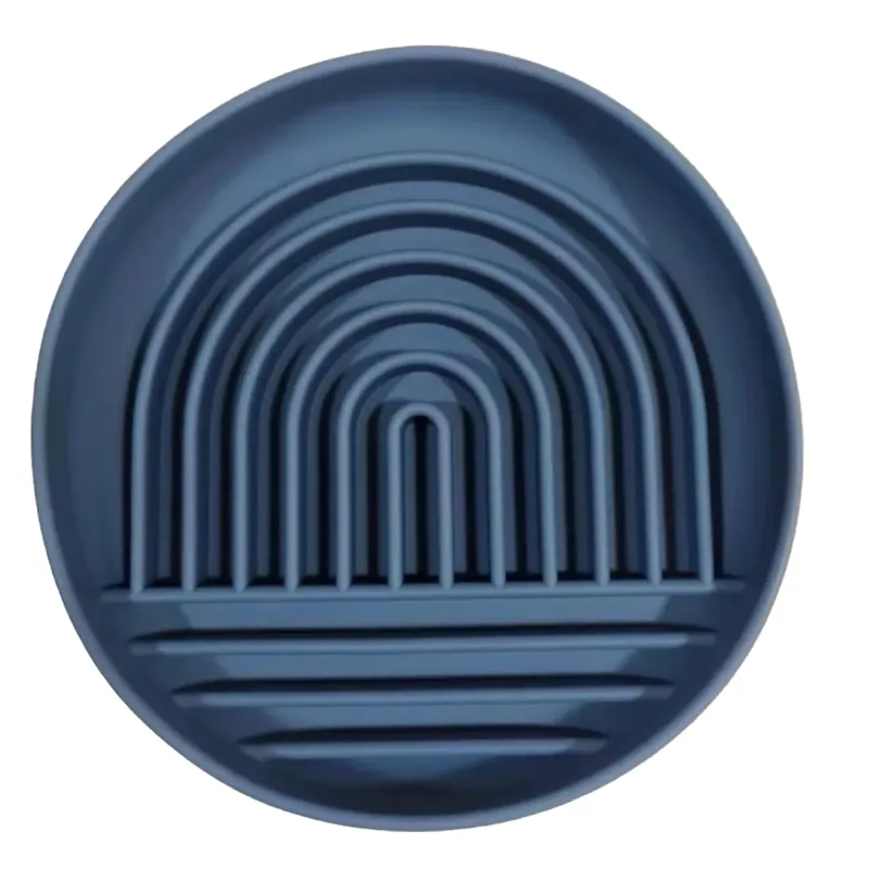 Parallax Hide and Lick Pet Bowl - Navy