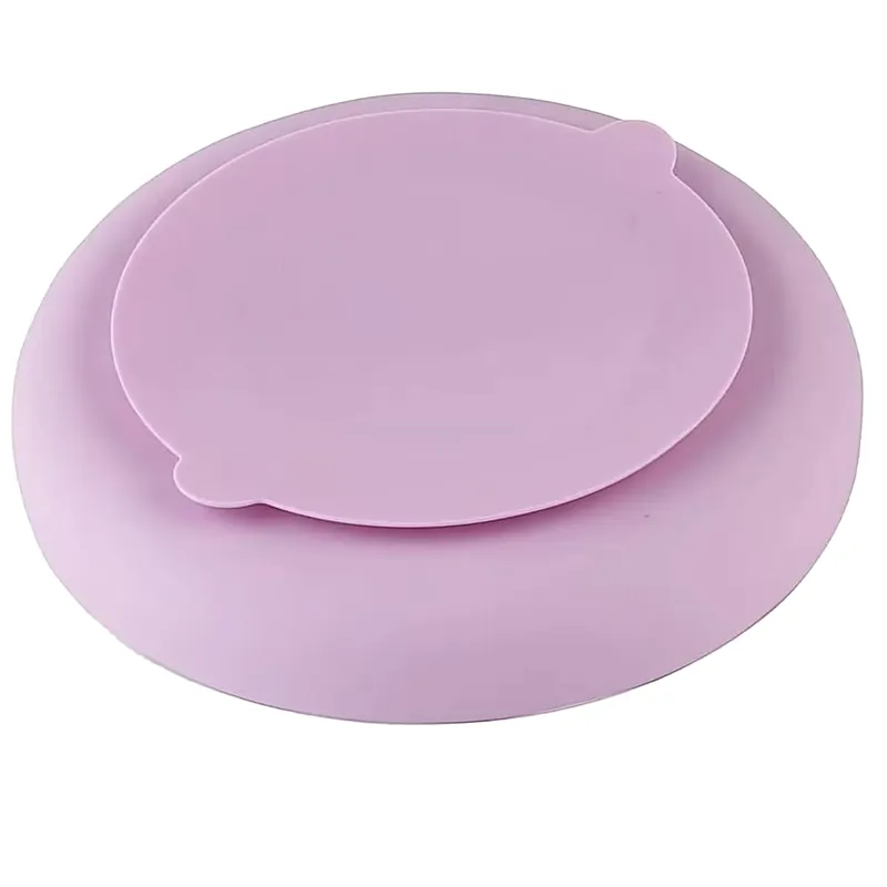 Parallax Hide and Lick Pet Bowl - Purple-2