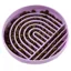 Parallax Hide and Lick Pet Bowl - Purple