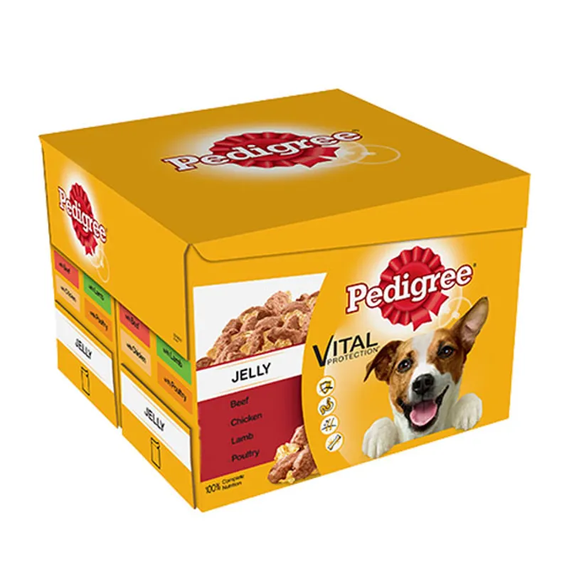 Pedigree Pouches Favourites in Jelly Dog Food