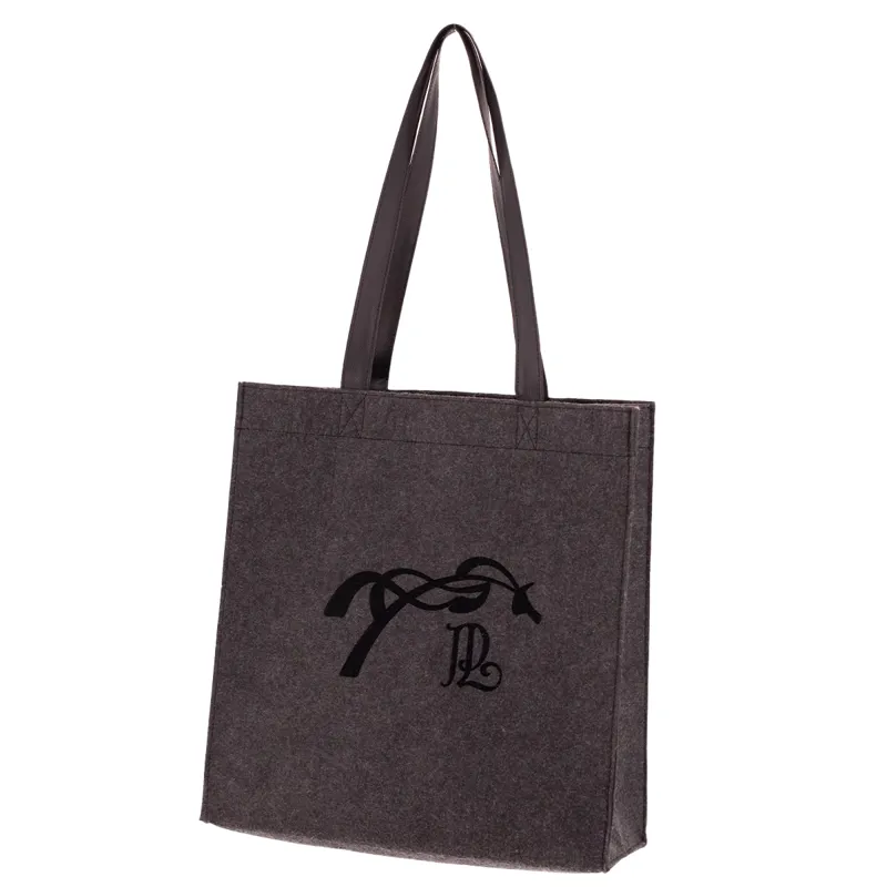 Penelope Leprevost Felt Bag - Grey/Black