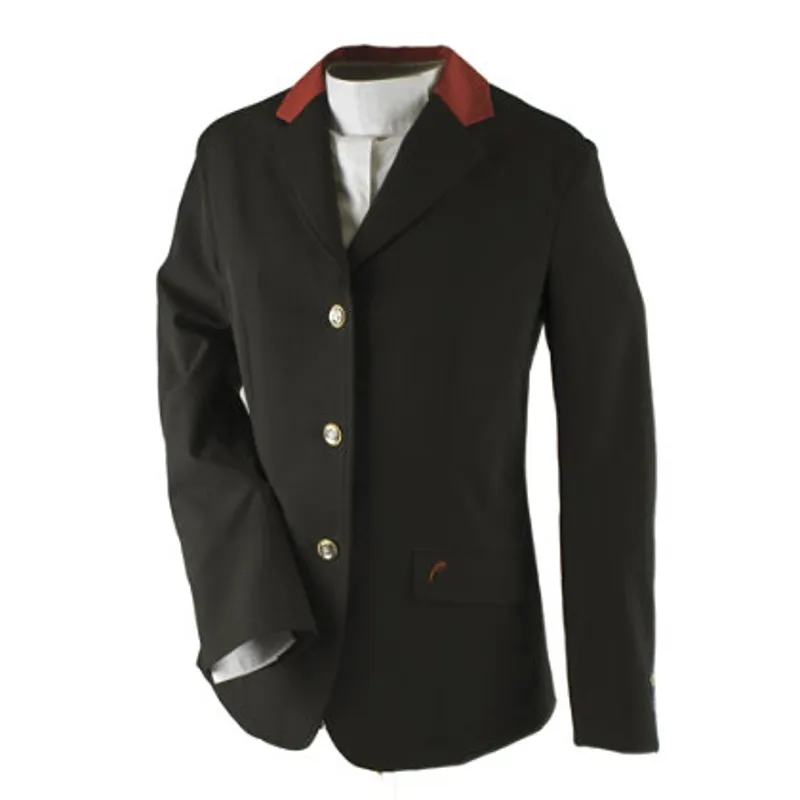 Pessoa Canela Technical Ladies Show Jacket Black/Red