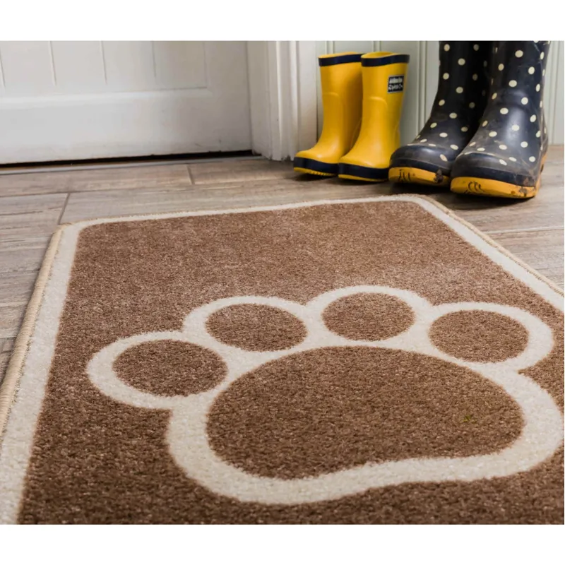 Pet Rebellion Stop Muddy Paws Barrier Rug Dog Mat Biscuit