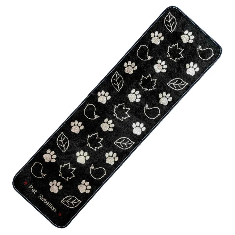 Pet Rebellion Stop Muddy Paws Barrier Rug Black Country Walk