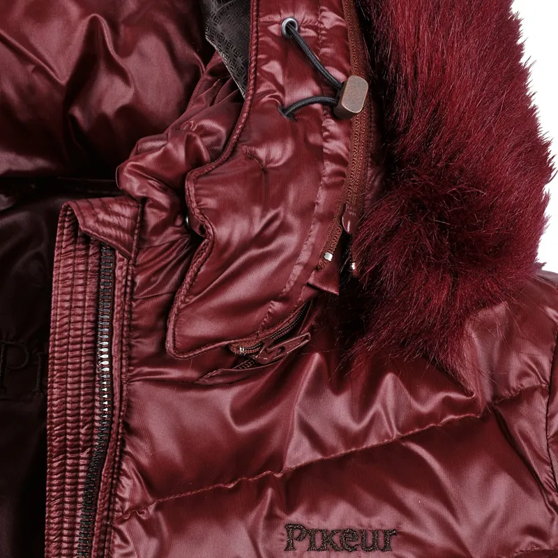 Pikeur Tabelle Premium Ladies Jacket - Mahogany Red-1