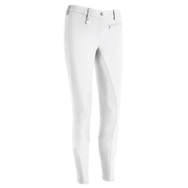 Pikeur Lucinda Grip Full Seat Ladies Summer Breeches - White