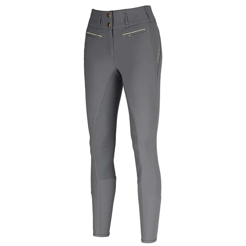 Pikeur Jonna Full Grip Ladies Breeches - Steel Grey