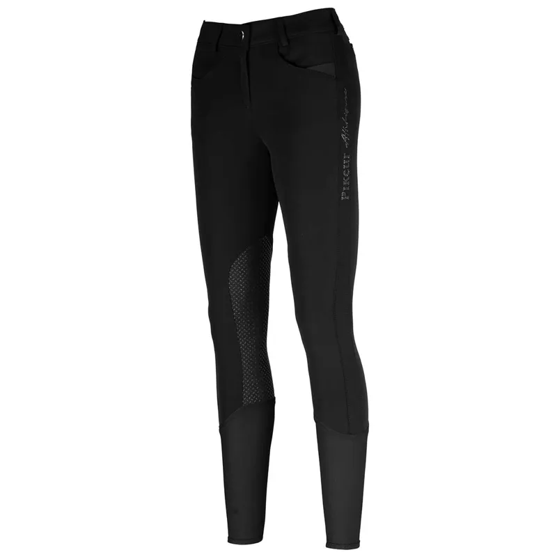 Pikeur Lu Knee Grip Ladies Breeches - Black