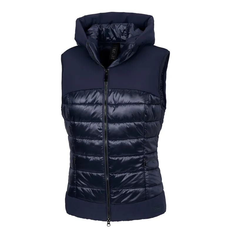 Gilet Pikeur Tara – Femme – Noir Caviar – Collection Athleisure 2023 – Neuf