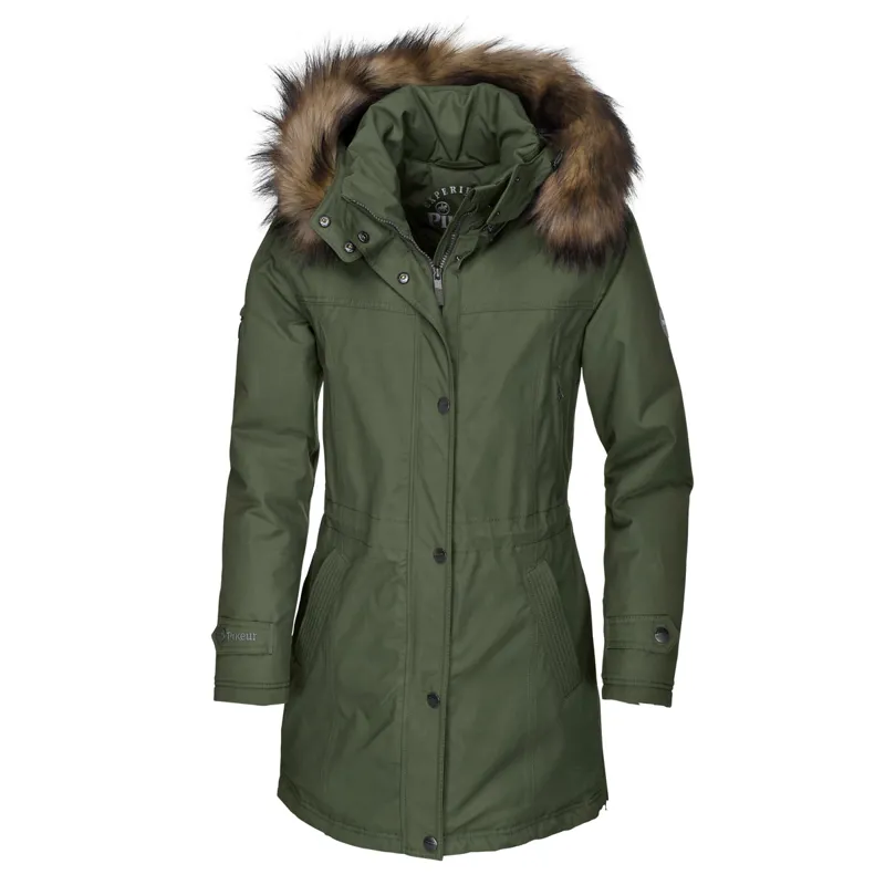 Pikeur Omira Waterproof Ladies Parka Jacket - Thyme