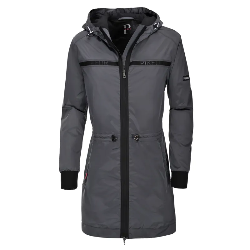 Pikeur Yve Waterproof Ladies Parka Jacket - Lava Stone