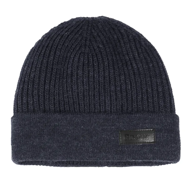 Pikeur Crimp Mens Beanie Hat - Dark 