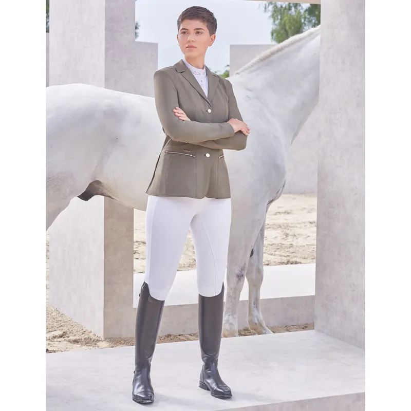 Pikeur Paulin Ladies Competition Jacket - Olive Tree-3