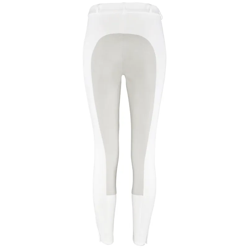 Pikeur Lugana Ladies Full Seat Breeches - White-1