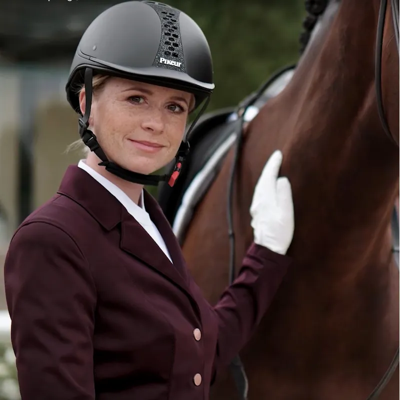 Pikeur Paulin Ladies Competition Jacket - Bordeaux-2