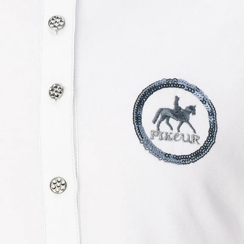 Pikeur Childs Competition Shirt 439 - White-1