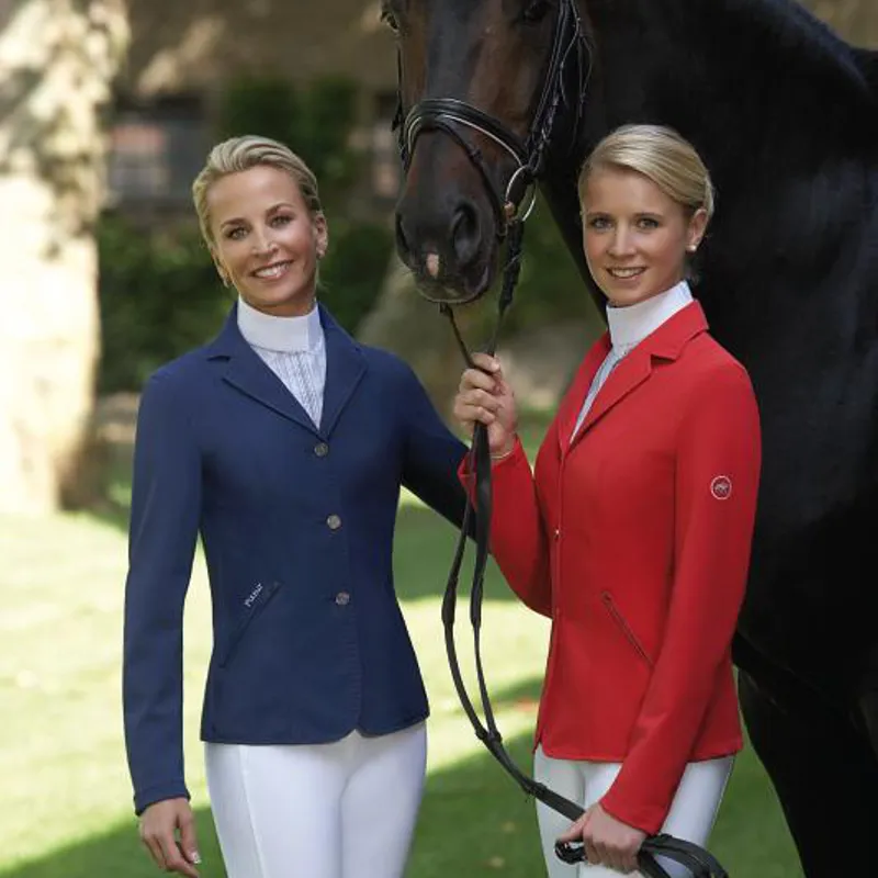 Pikeur Gotha II Ladies Competition Show Jacket - Tomato Red-2