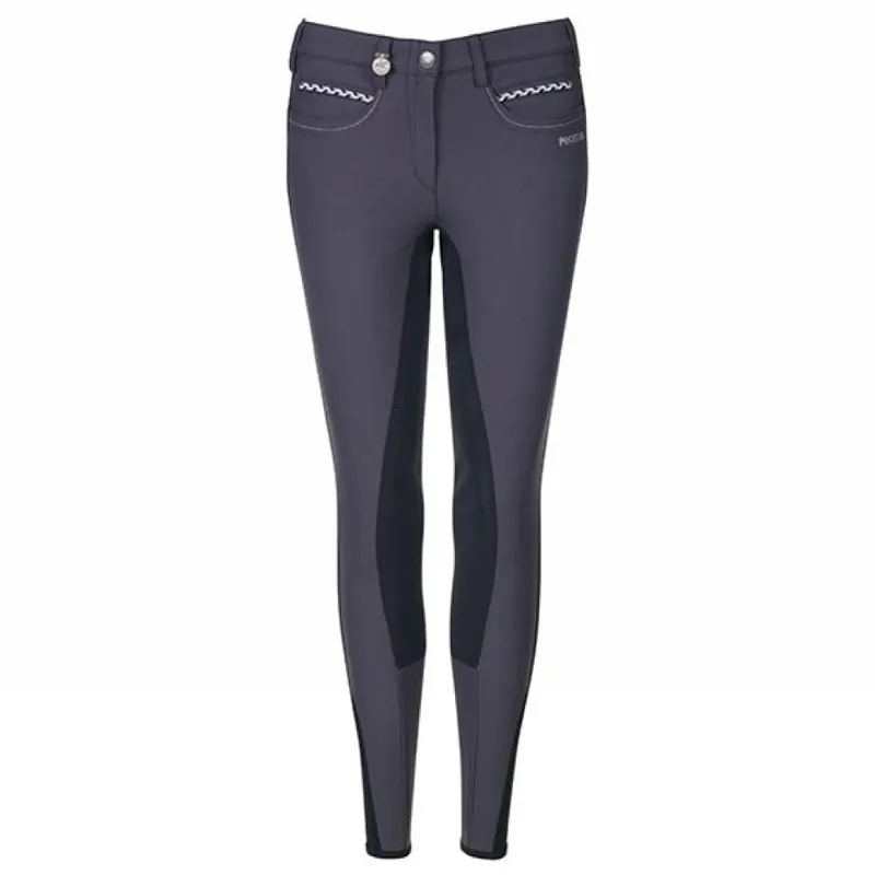 Pikeur Jasha Ladies Full Seat Breeches - Premium Collection - Grey