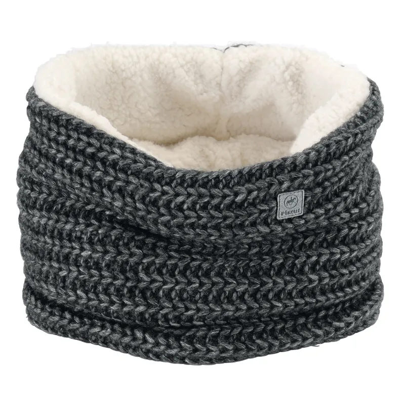 Pikeur Knitted Fleece Lined Neckwarmer - Anthracite