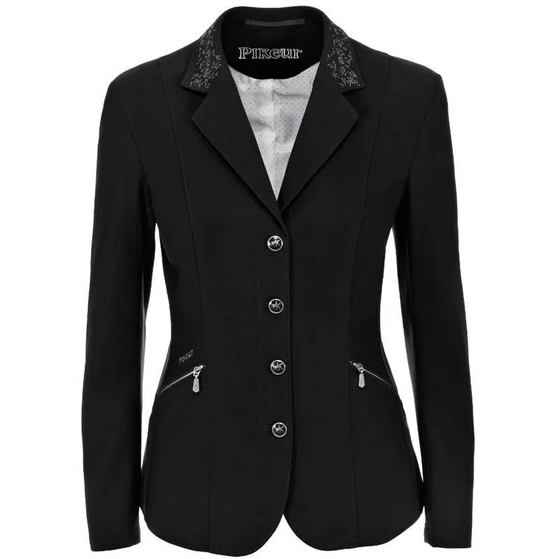 Pikeur Saphira Ladies Competition Jacket - Dark Brown-2