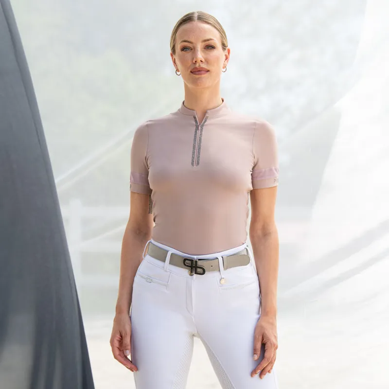 Pikeur Selection 5210 Ladies Top - Pale Mauve-1