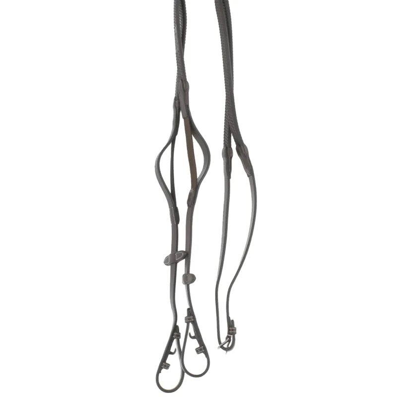 Penelope Leprevost Elastic Reins - Havana-3