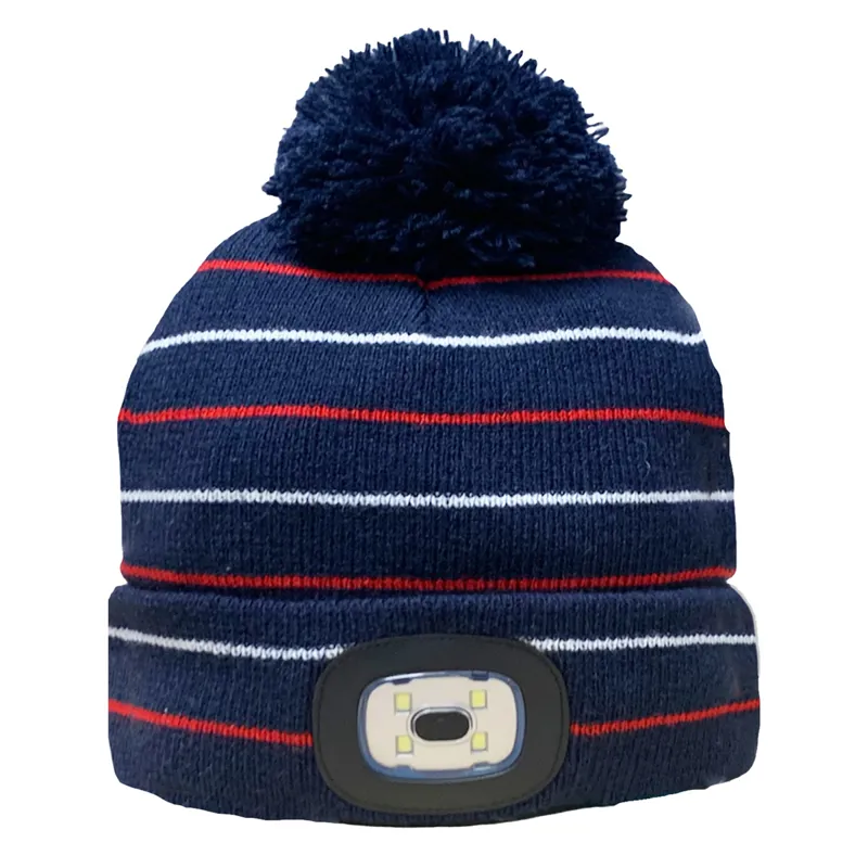 Lighted shop beanie hats