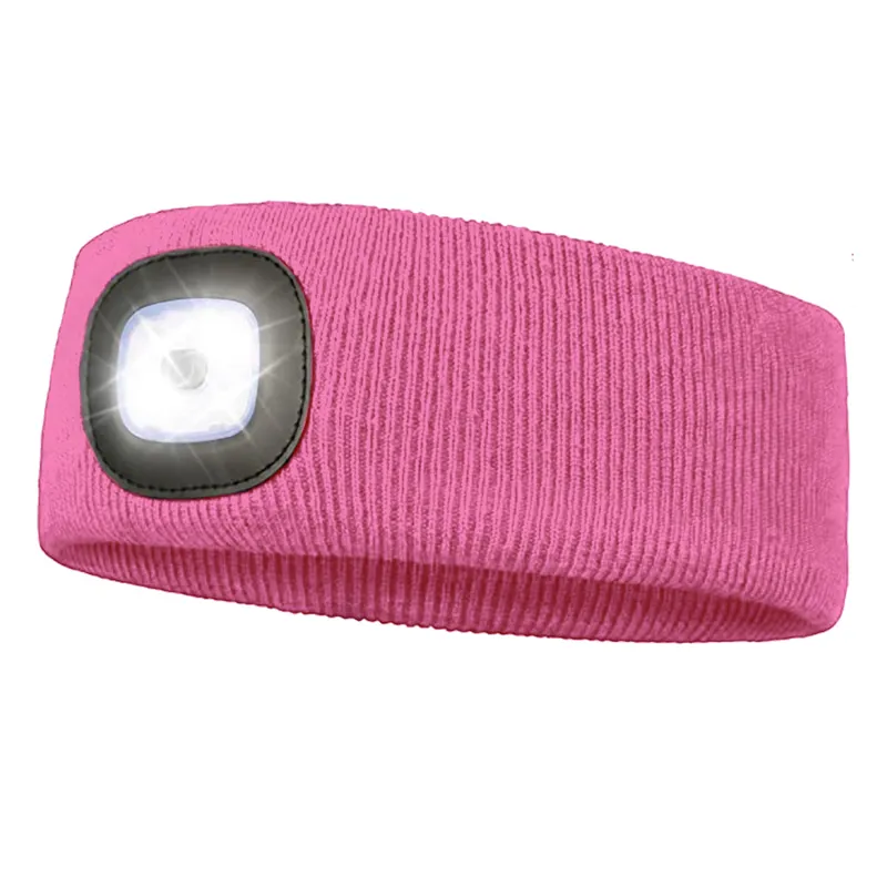 Platinum Kelty LED Head Torch Headband - Pale Pink-1