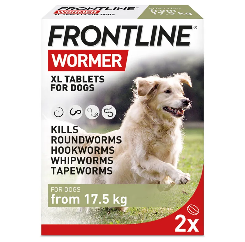 Frontline Wormer Tablets for Dogs-1