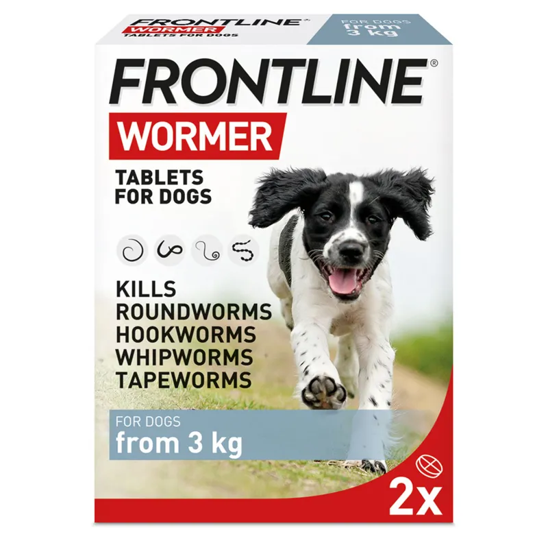 Frontline Wormer Tablets for Dogs