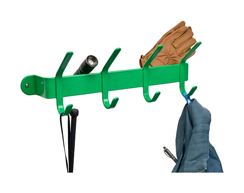 Stubbs Coat Hook Shelfie - Green-1
