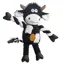 House of Paws Jumbo Cord Dog Toy - Cow