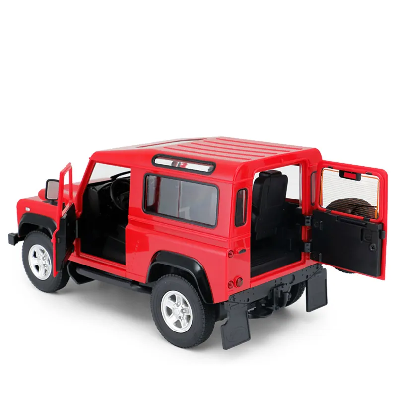 RAStar 1:14 Remote Control Land Rover Toy - Red-1