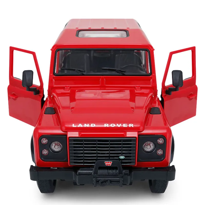 RAStar 1:14 Remote Control Land Rover Toy - Red