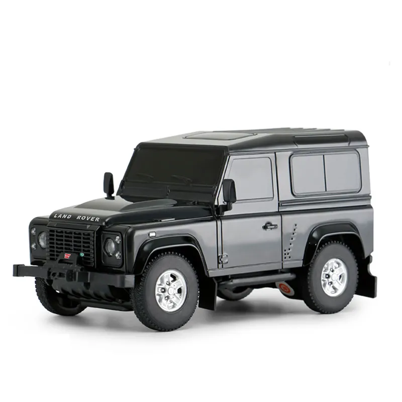RAStar 1:24 Remote Control Land Rover Toy - Black