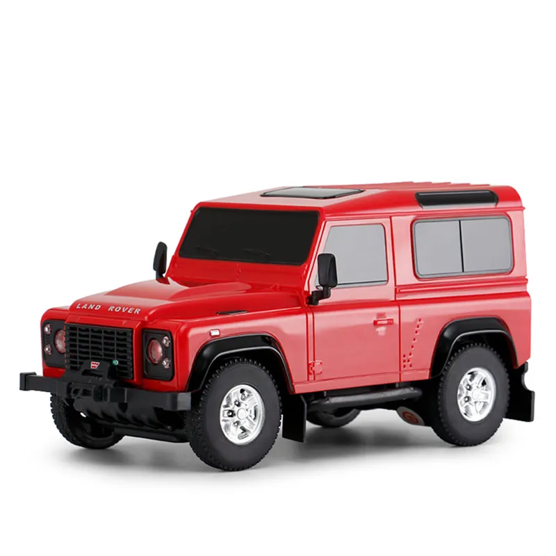 RAStar 1:24 Remote Control Land Rover Toy - Red