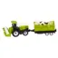 Farmer Gilet Combine Harvester and Trailer Toy Set - Cow