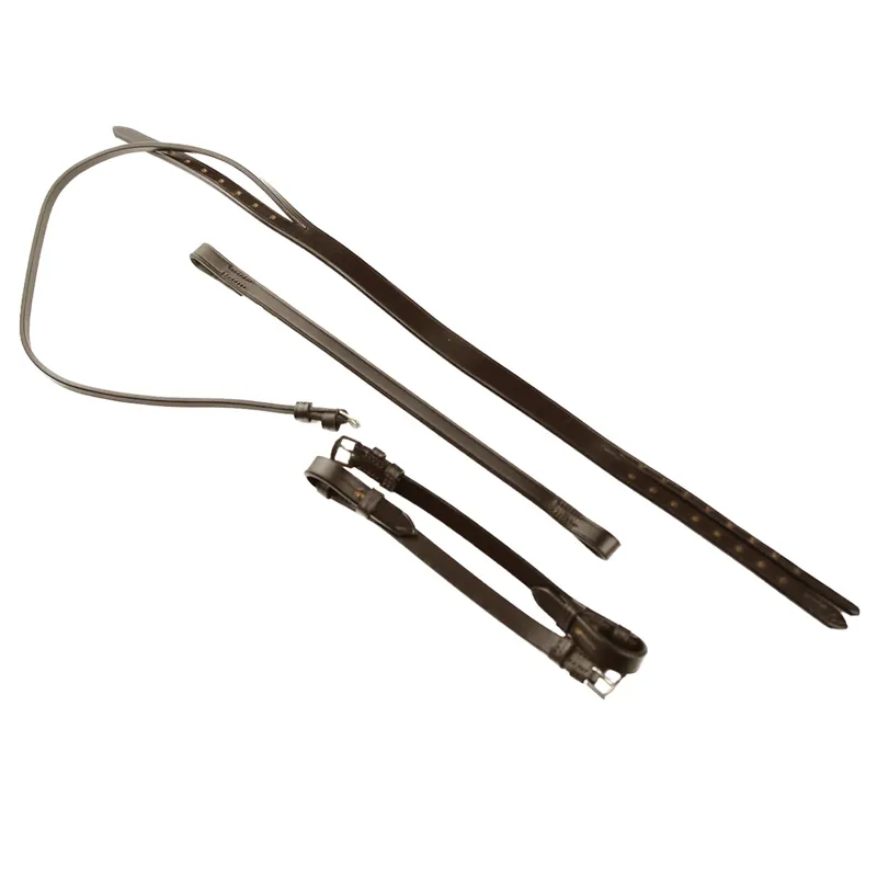 Dever Classic Plain Headstall - Brown-1