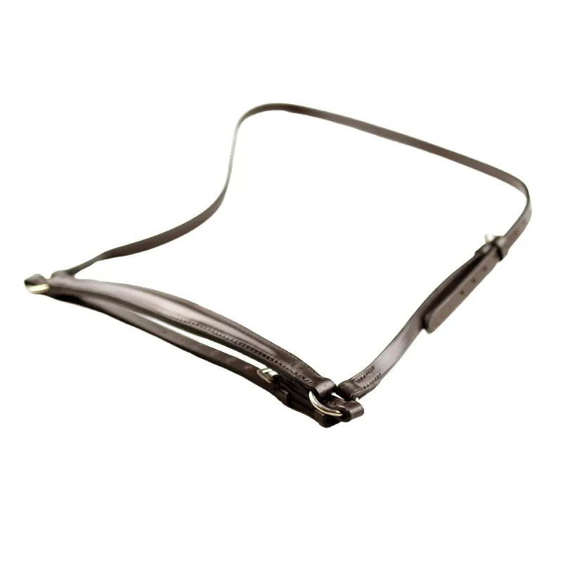 Dever Classic Comfort Drop Cavesson Noseband - Brown-1