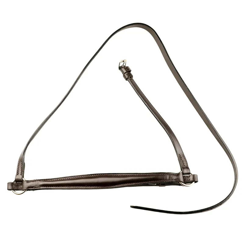 Dever Classic Comfort Drop Cavesson Noseband - Brown