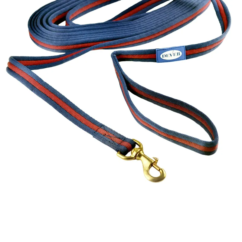 Dever Classic Comfort Web Lunge Line - 8m - Blue-1