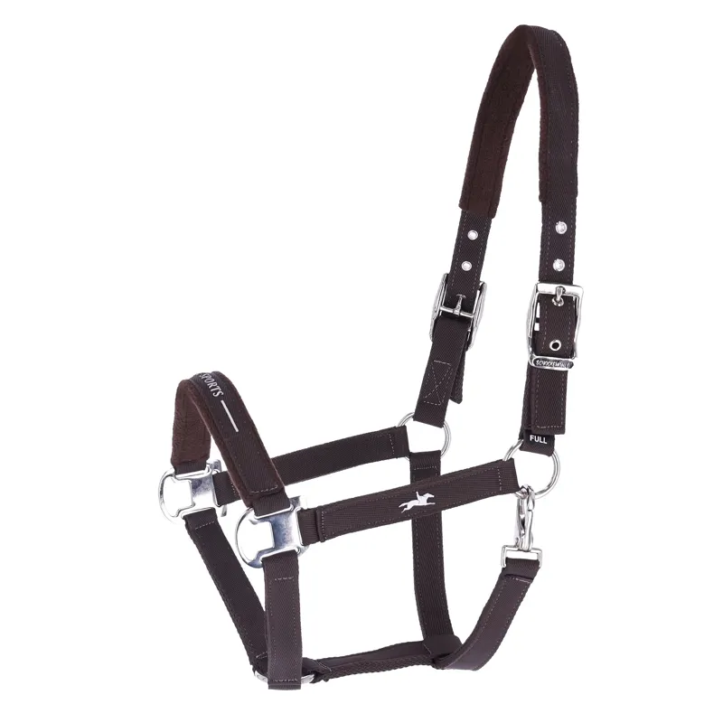 Schockemohle Memphis III Headcollar - Mocca-1