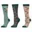Dublin 3 Pack Junior Riding Socks - Autumnal