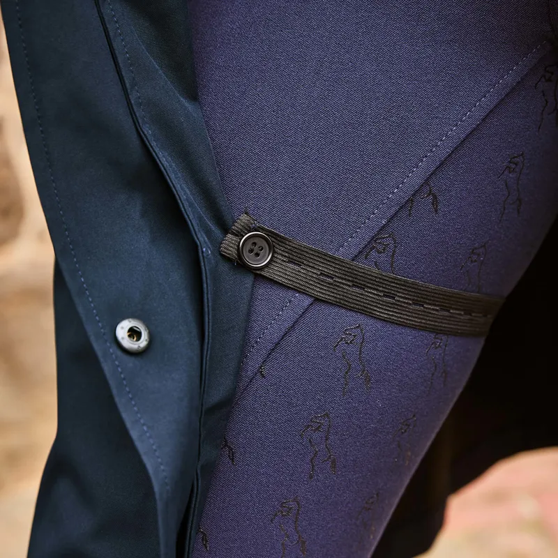 Dublin Rowan Ladies Waterproof Riding Jacket - Sky Captain-8