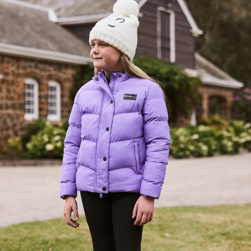Dublin Polly Junior Everyday Puffer Jacket - Paisley Purple-2