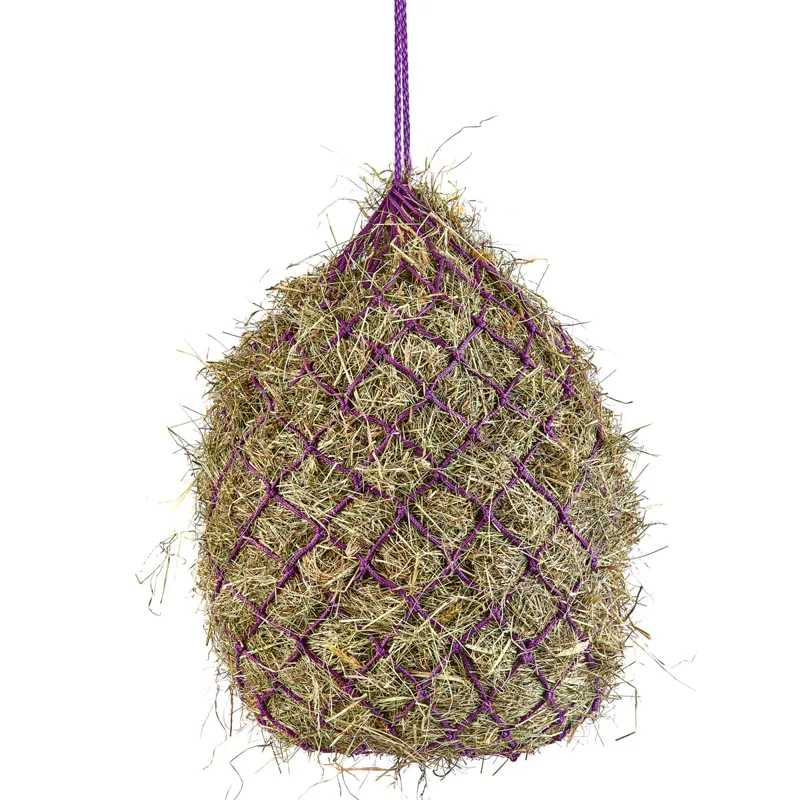 Shires Deluxe Haylage 30in Haynet - Purple