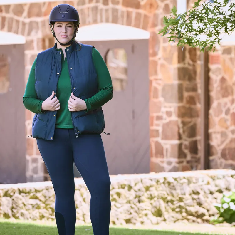 Dublin Patrice Ladies Puffer Vest Gilet - Naval Academy-1